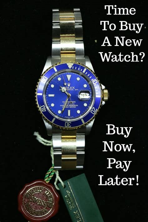 new rolex financing|rolex buy now pay later.